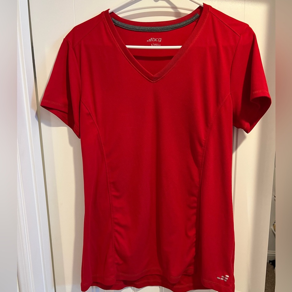 BCG red shirt